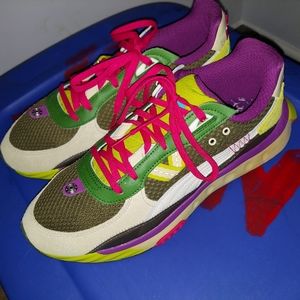 Puma WildRider Last Hunter Sneakers Green/Citron/Beige (383418-01 )Men's.